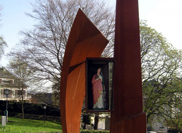 sculpture-chapel for St. Barbe